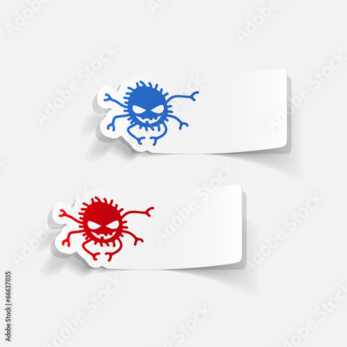 realistic design element: spider