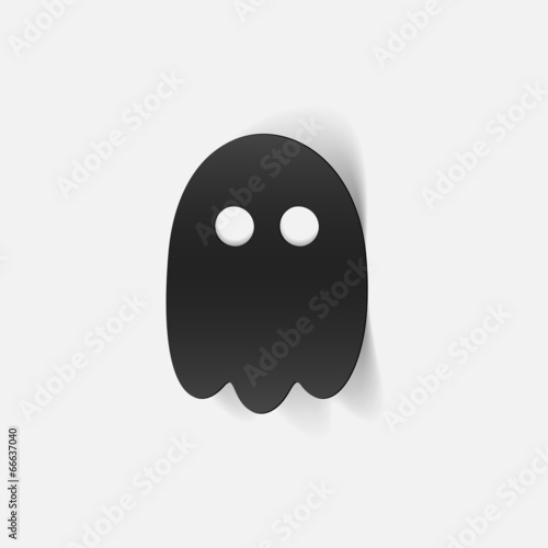 realistic design element: ghost