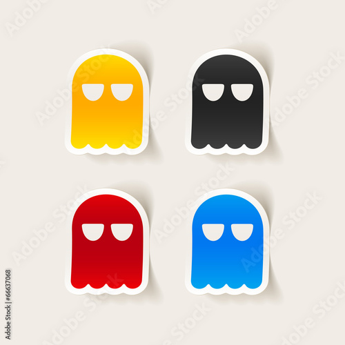 realistic design element: ghost