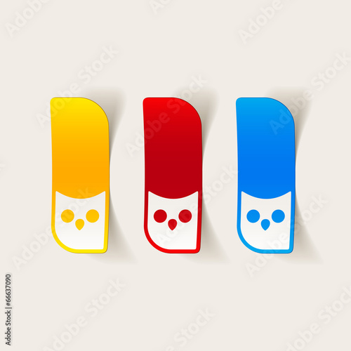 realistic design element: owl