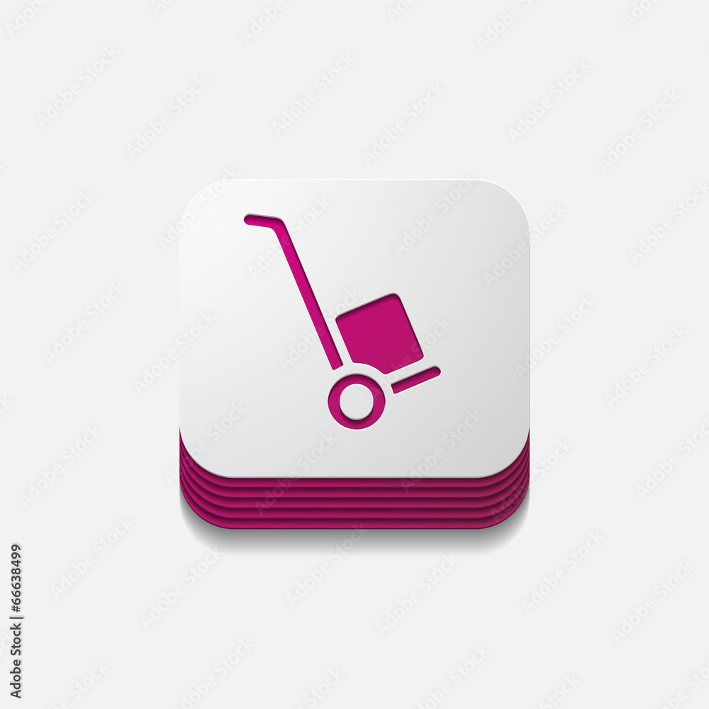 square button: trolley square button: trolley