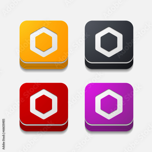 square button: polygon