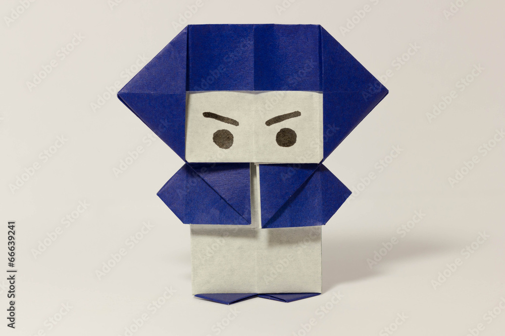 折り紙の忍者 真面目 Stock Photo Adobe Stock 折り紙の忍者 真面目 Stock Photo Adobe Stock