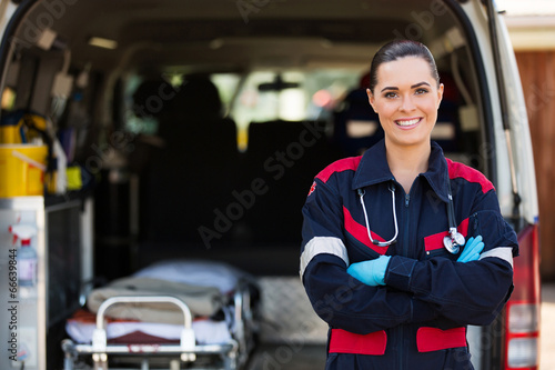 emergency medical service worker photo