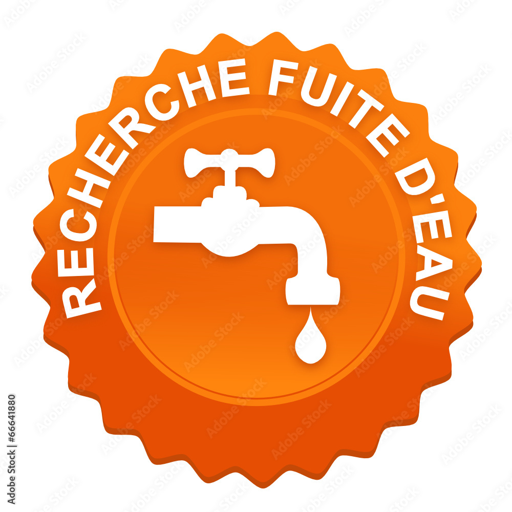 plombier fuite d'eau sur bouton web denté orange plombier fuite d'eau sur bouton web denté orange