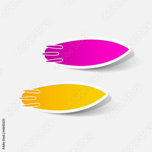 realistic design element: surfing