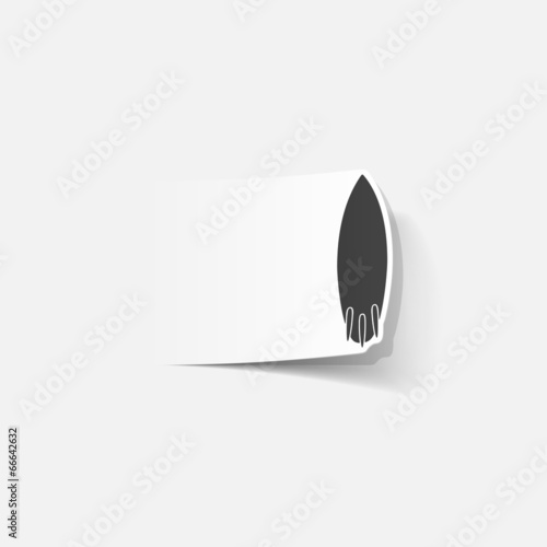 realistic design element: surfing