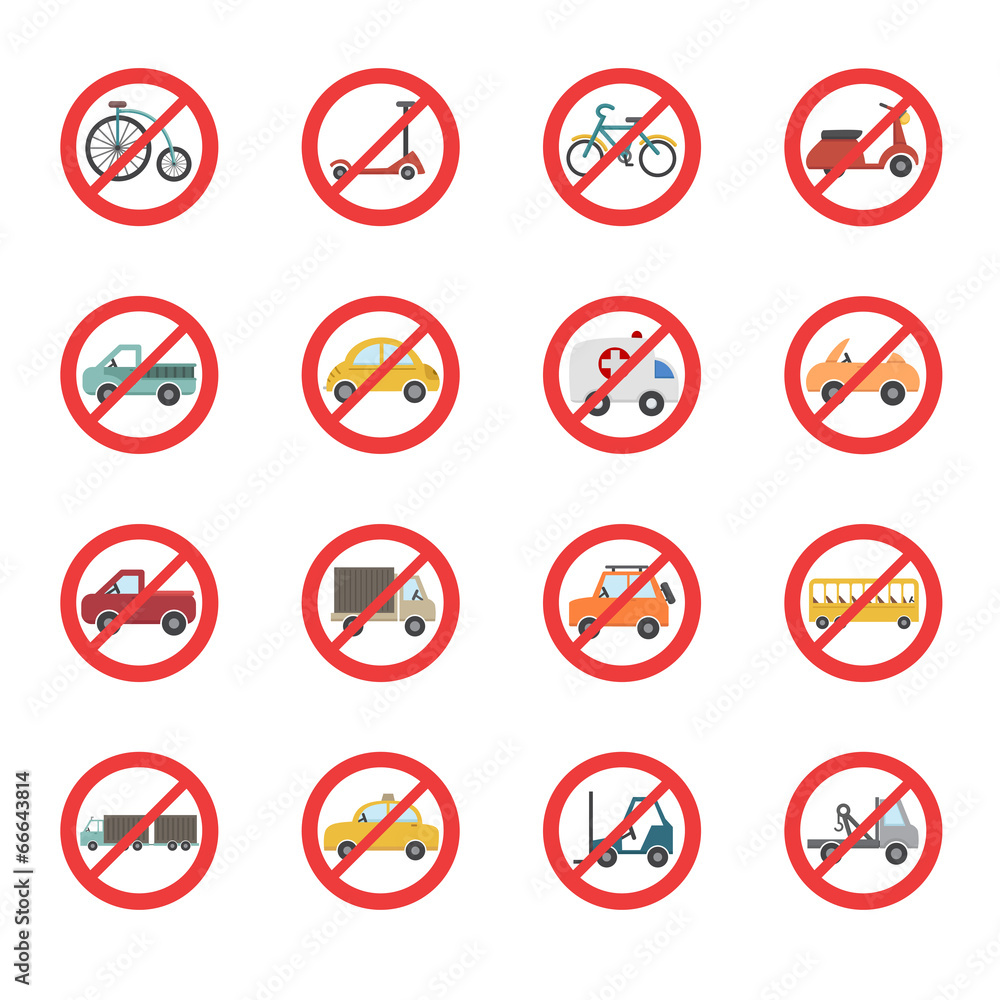 Traffic road sign vector eps10 Traffic road sign vector eps10