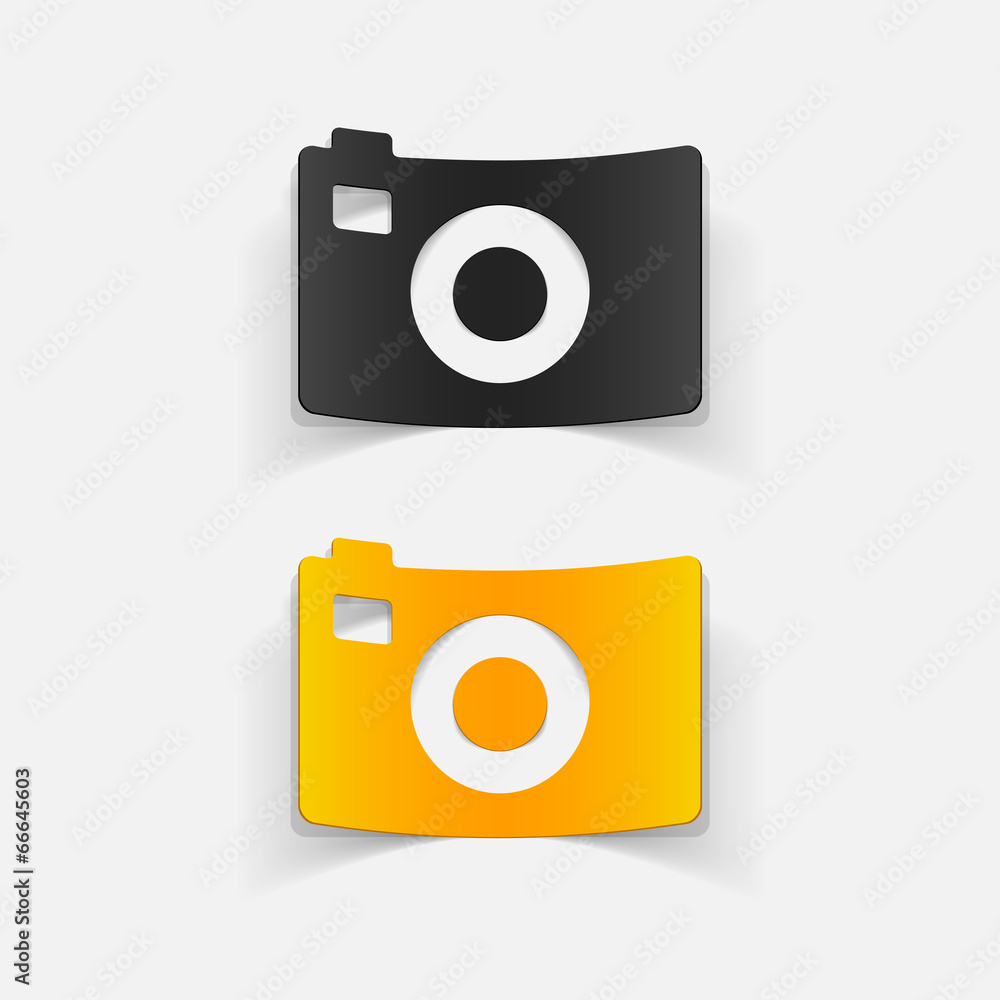 realistic design element: camera
