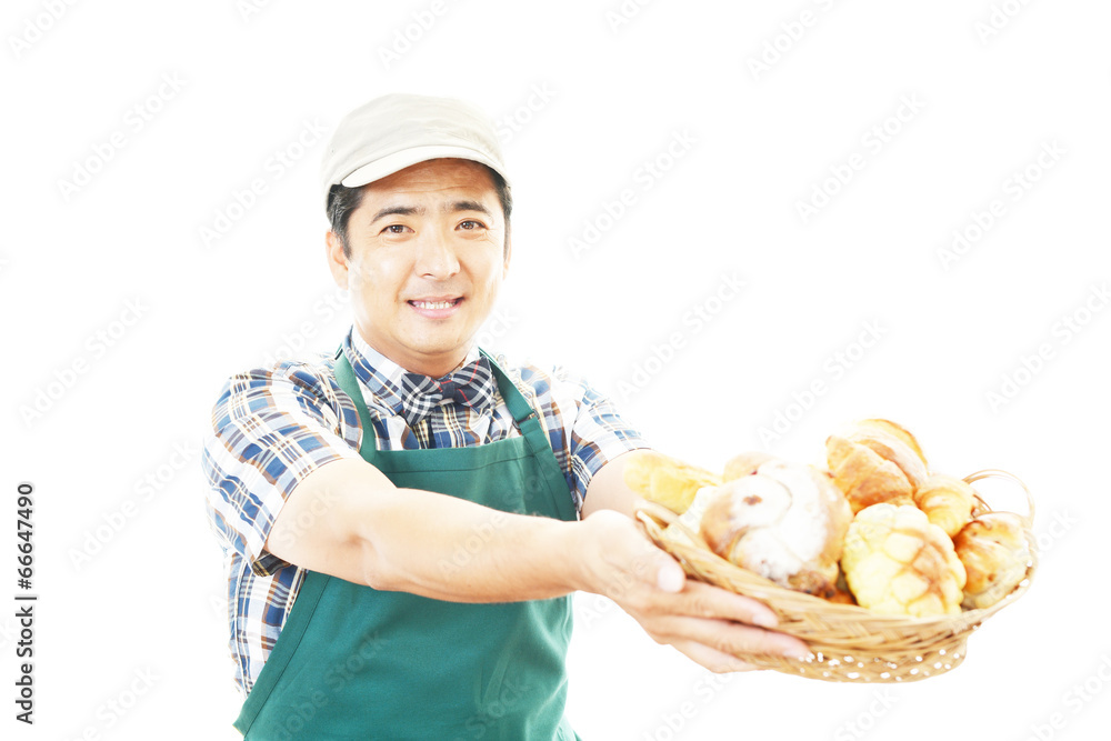 笑顔のウェイター 笑顔のウェイター