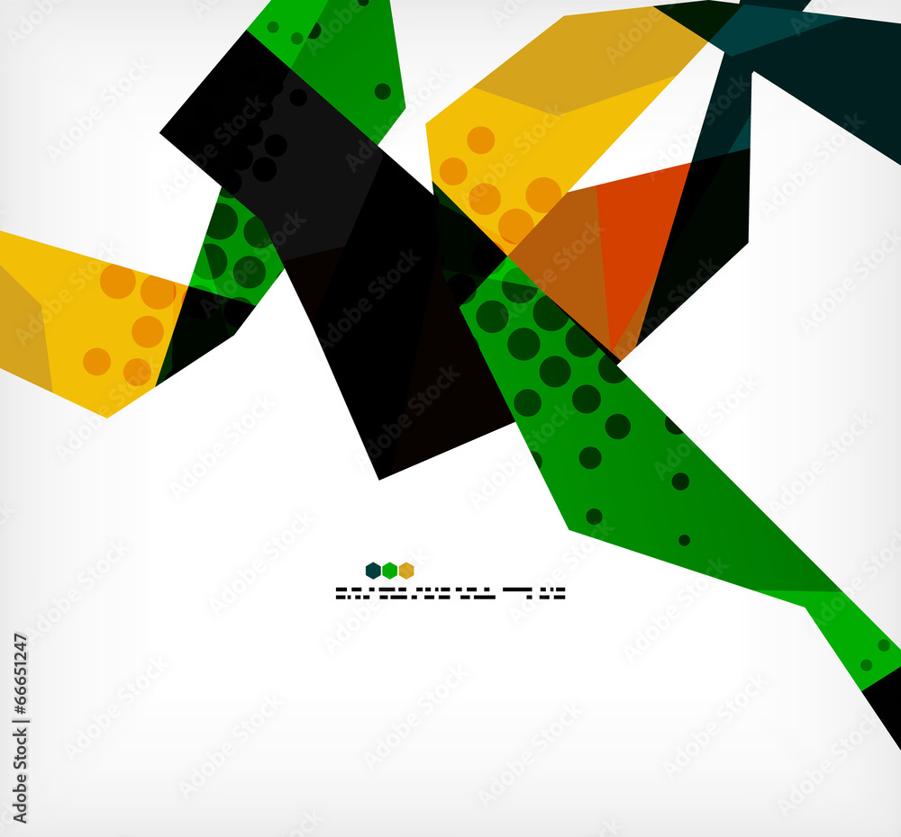 Obraz premium Geometrical unusual pattern