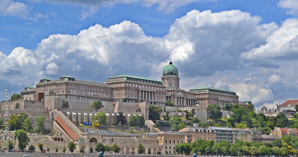 Die Burg in Budapest