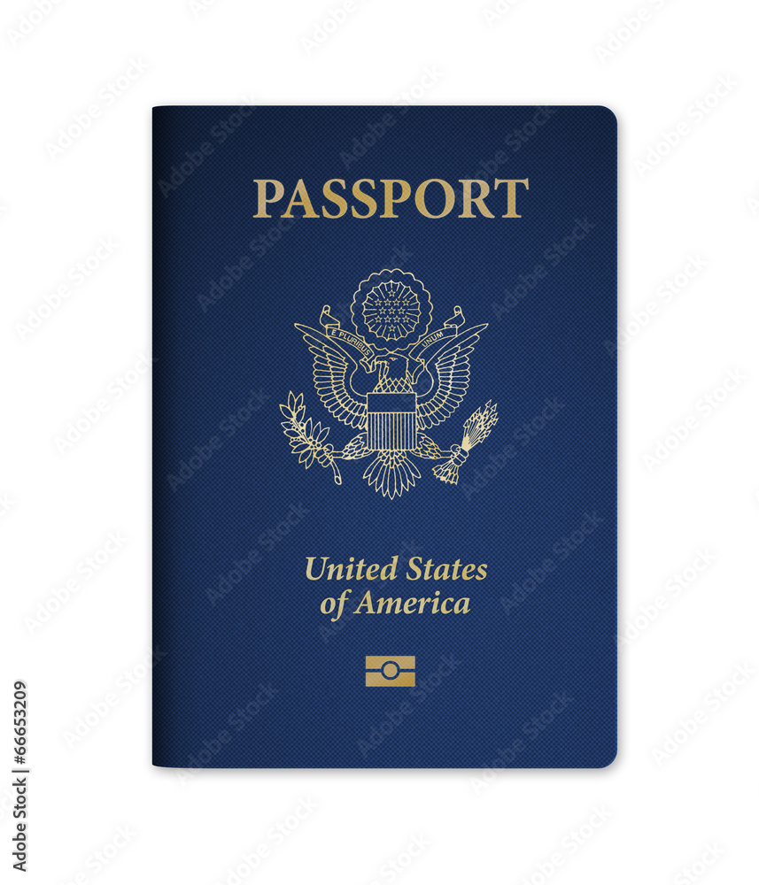 U.S. Passport with Microchip StockFoto Adobe Stock