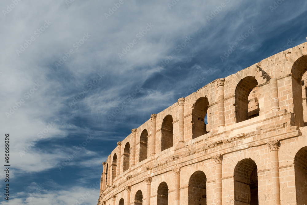 Fototapeta premium El Djem Amphitheater (3)