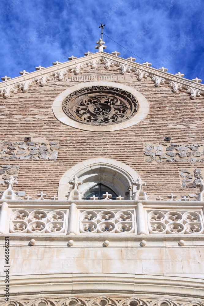 Fototapeta premium Madrid Gothic church