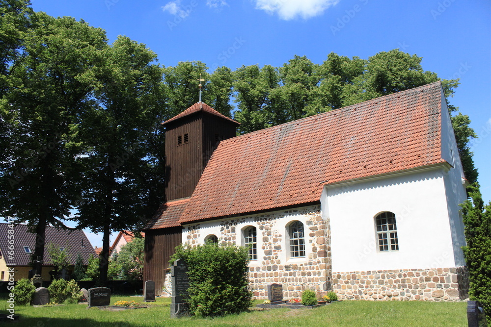 Dorfkirche in Schönefeld bei Beelitz