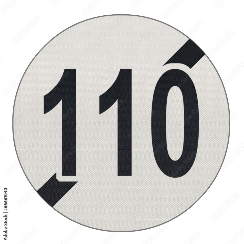 fin de limitation de vitesse à 110 k/h fin de limitation de vitesse à 110 k/h