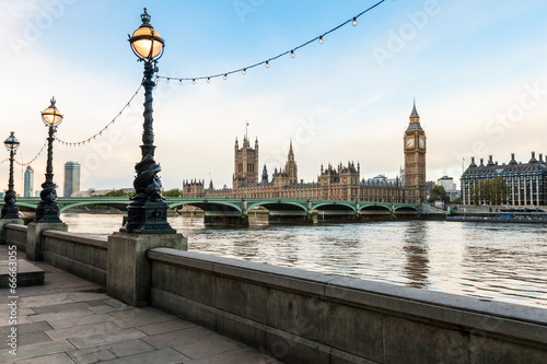 Slika na platnu London morning cityscape