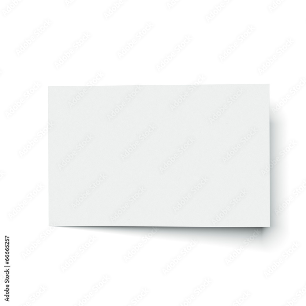blank business card blank business card
