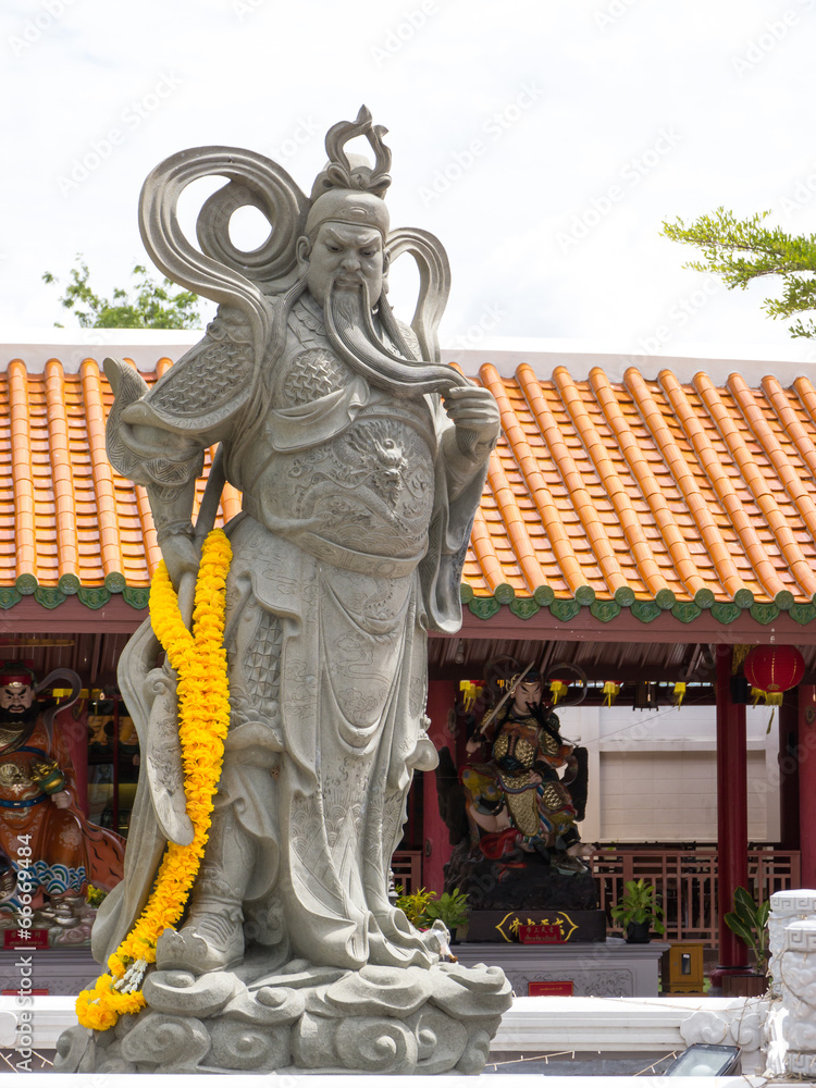 Guan Yunchang, Kind of Chinese god statue Guan Yunchang, Kind of Chinese god statue