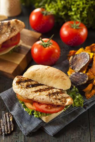 Healthy Grilled Chicken Sandwich