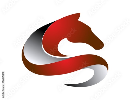 horse logo,silhouette shape,pet symbol,business icon