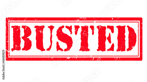 busted stamp