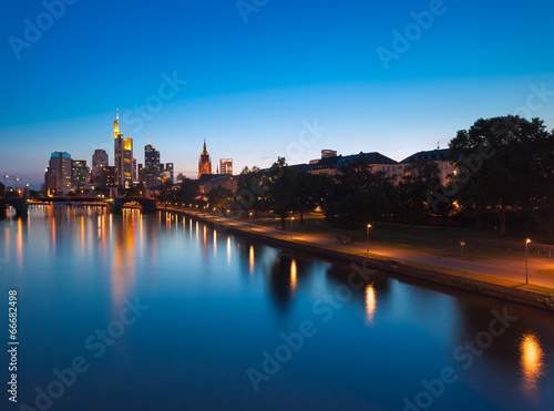 Frankfurt skyline