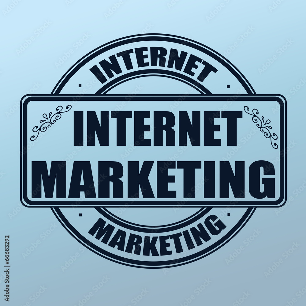 internet marketing stamp