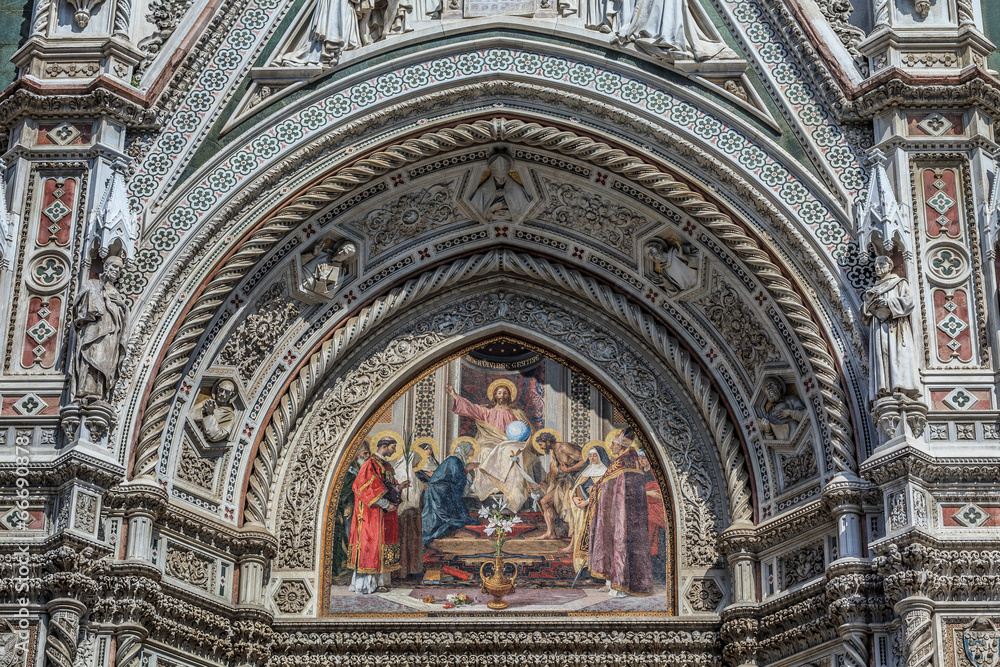 Obraz premium Duomo di Firenze detail