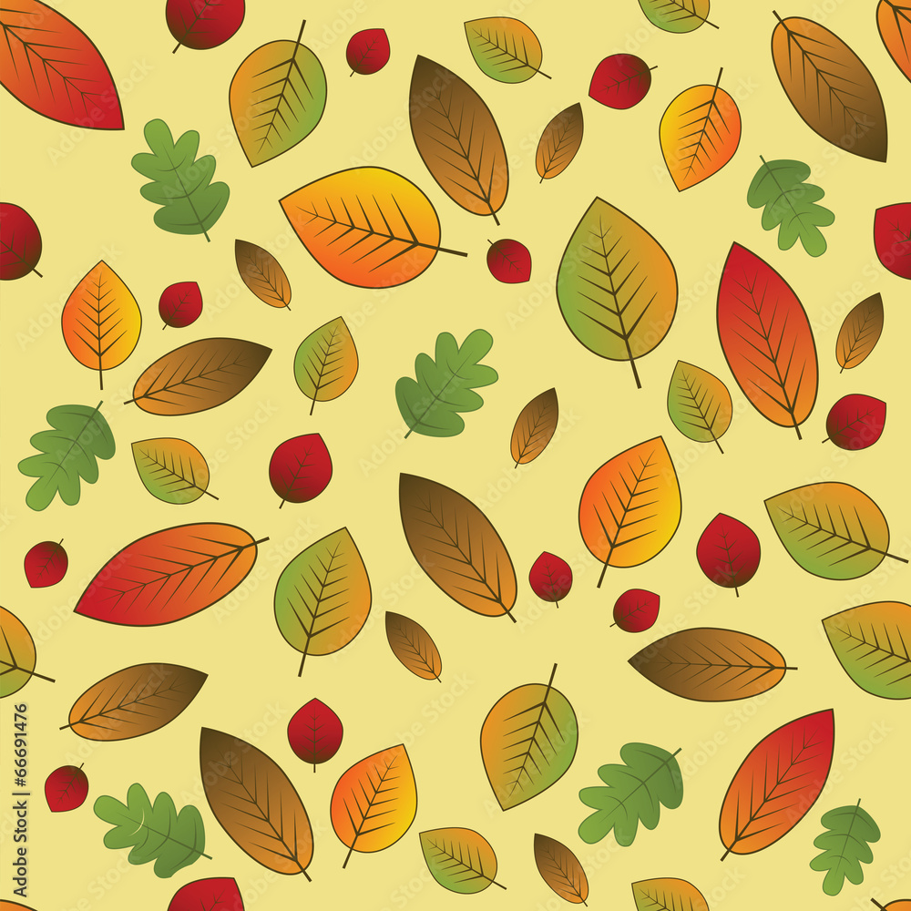 Leaves pattern Leaves pattern