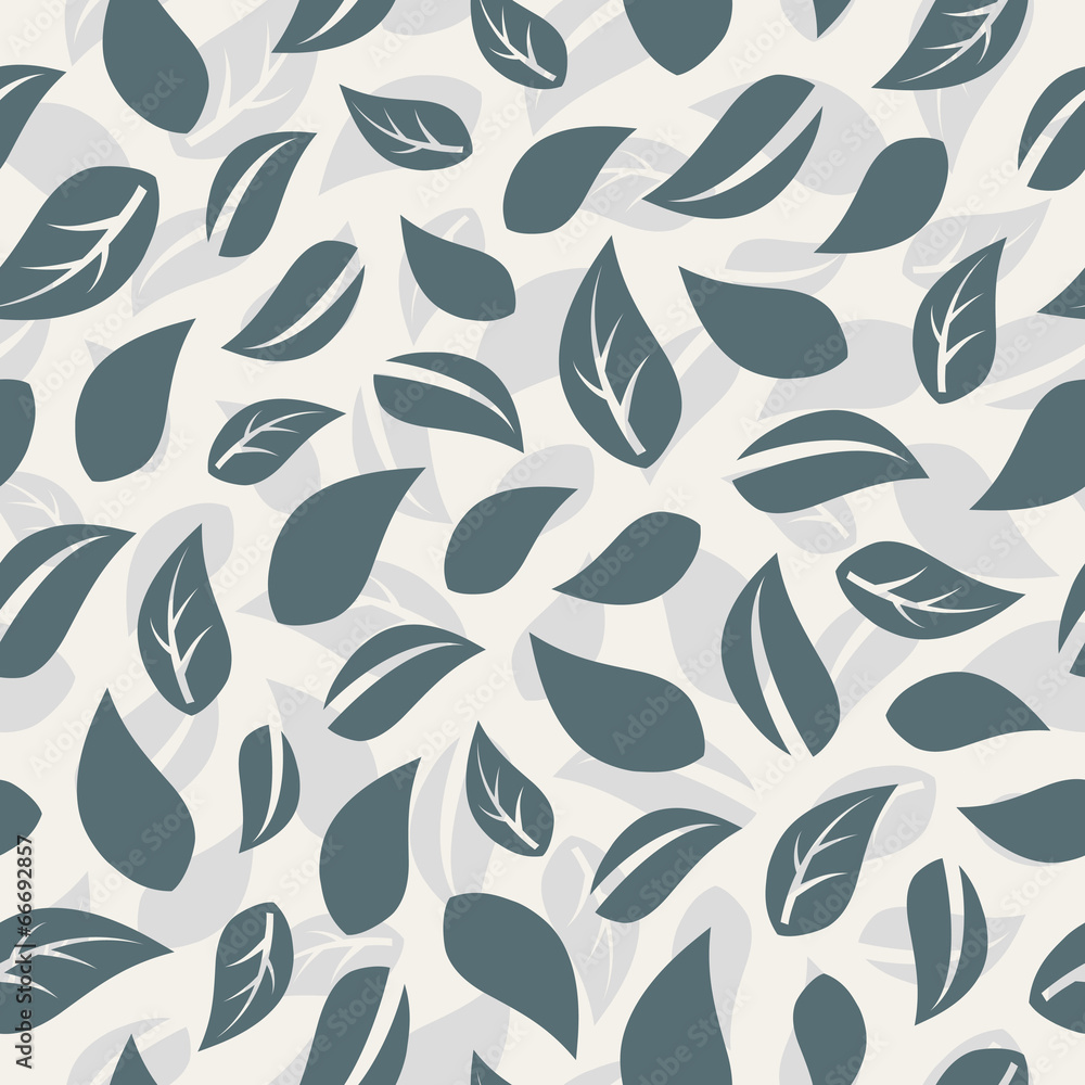 Seamless pattern with leafs Seamless pattern with leafs