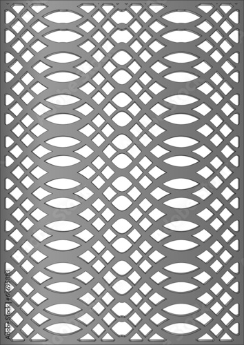 Moulding, cast iron.