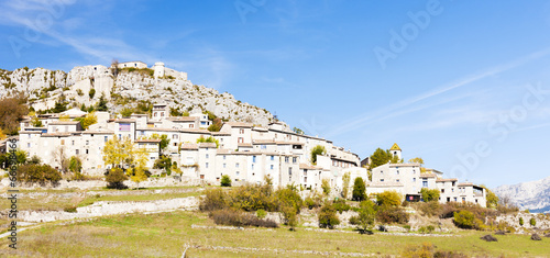 Trigance, Var Department, Provence, France photo