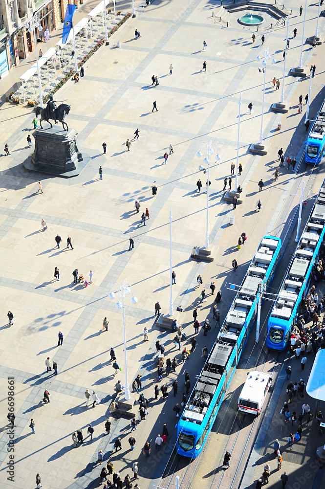 Fototapeta premium Ban Jelacic Square