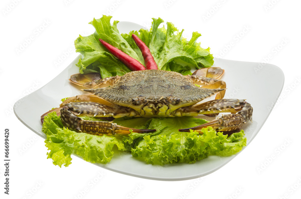 Raw crab Raw crab