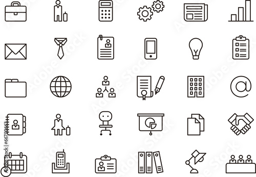 Business icons