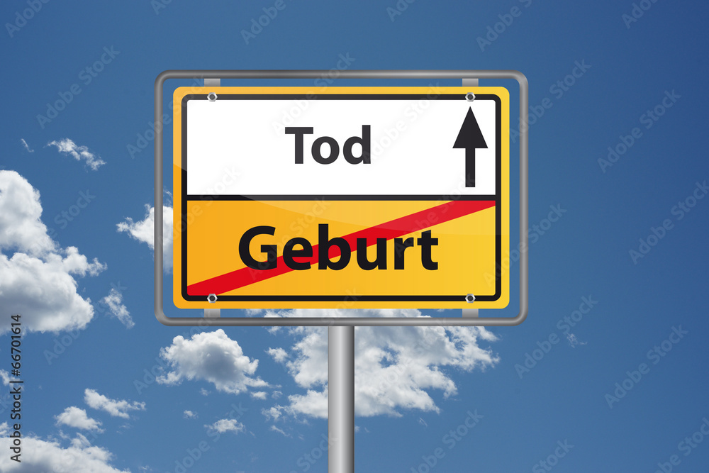 Lebensweg - von der Geburt bis zum Tod Lebensweg - von der Geburt bis zum Tod