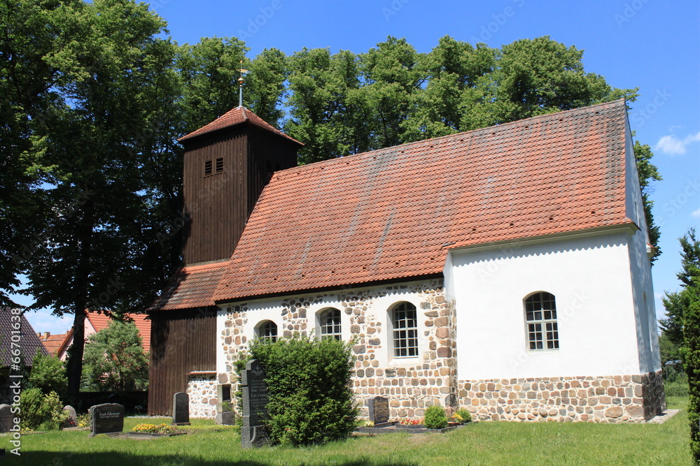 Dorfkirche in Schönefeld bei Beelitz