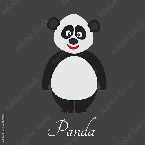 Fototapeta Naklejka Na Ścianę i Meble -  Cartoon panda