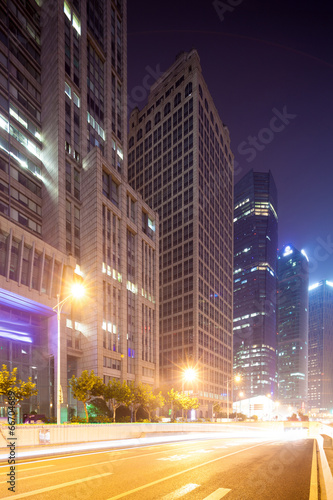 the modern building background in shanghai china.
