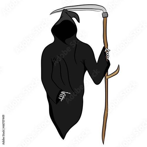 Death with scytheman