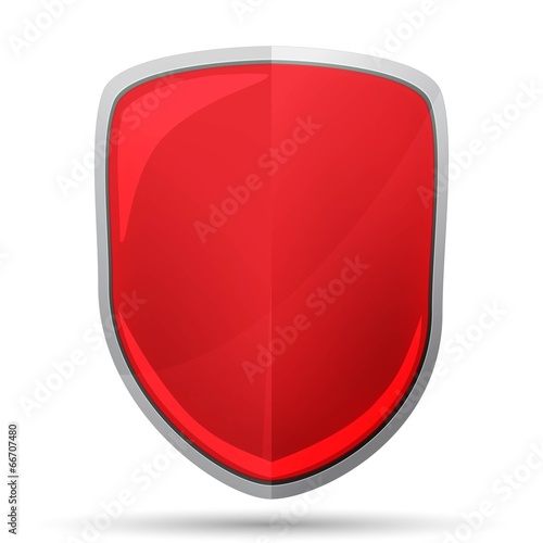 Free Download red shield icon - GFXLoad