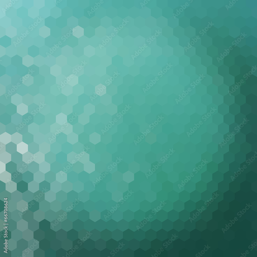 Water hexagon background Water hexagon background
