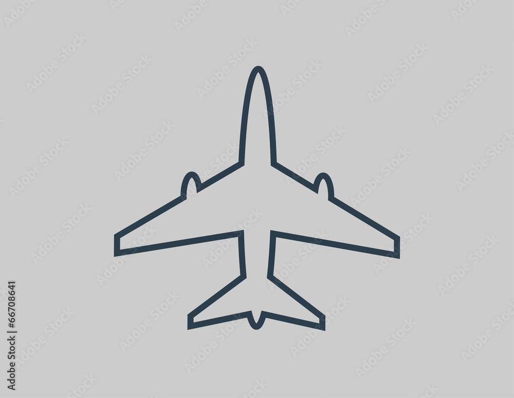 Aircraft. Vector illustration Aircraft. Vector illustration