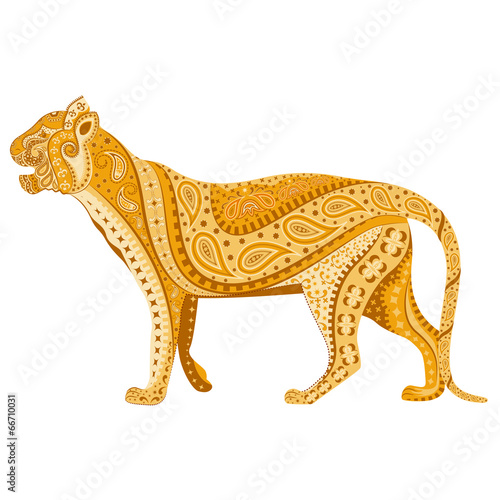 Fototapeta Naklejka Na Ścianę i Meble -  Indian Tiger