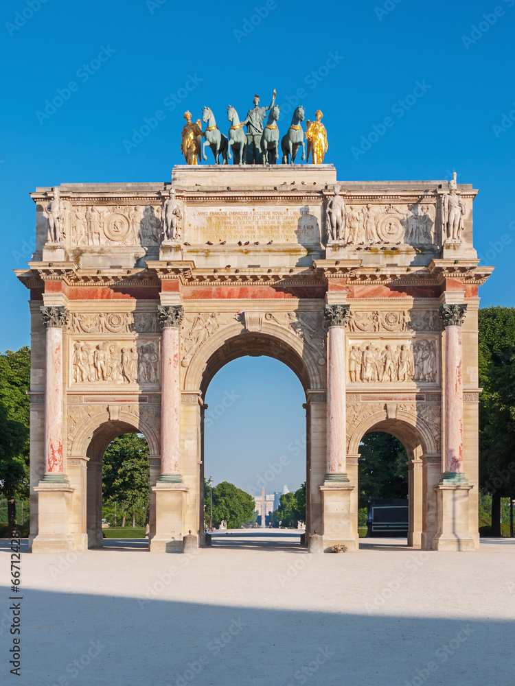 Fototapeta premium Arc de Triomphe du Carrousel
