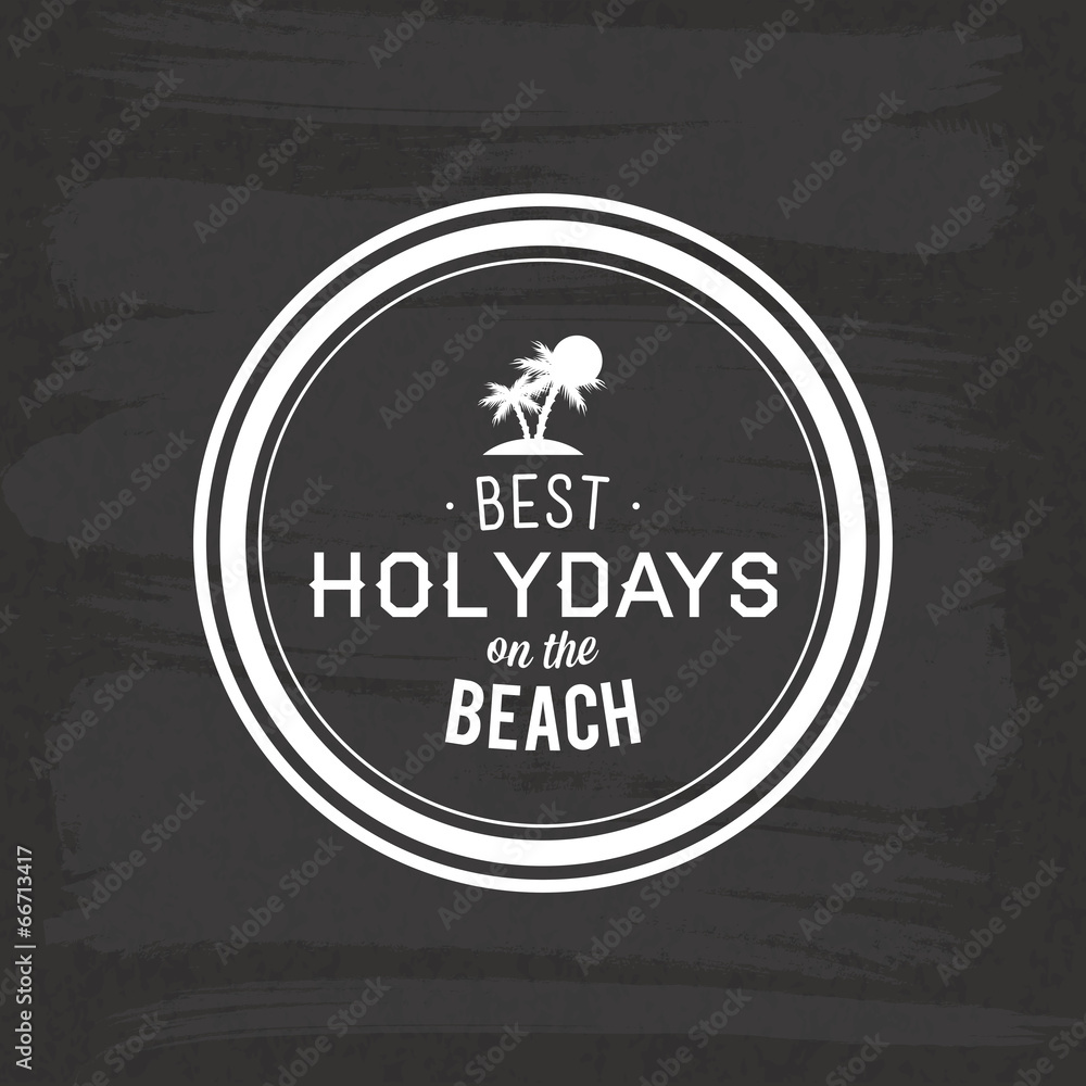 Fototapeta premium Summer Label