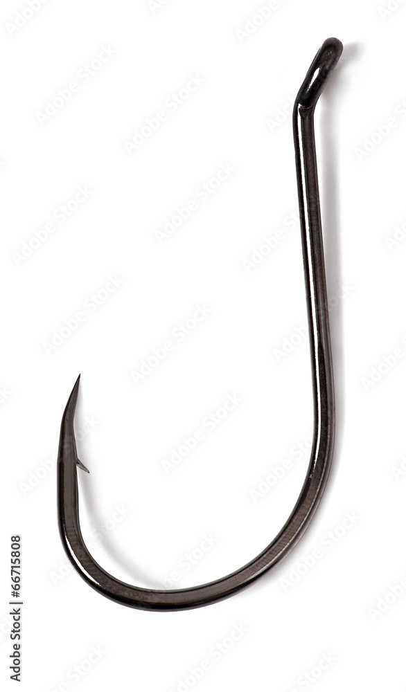 fishing hook isolated on white background fishing hook isolated on white background