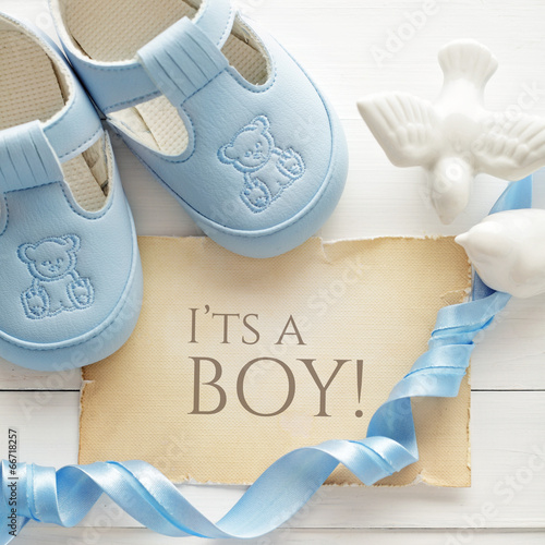 baby shower decoration - it is a boy 